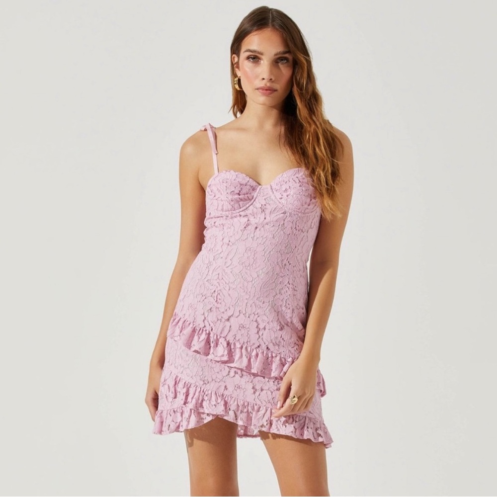 Astr Lace Dress